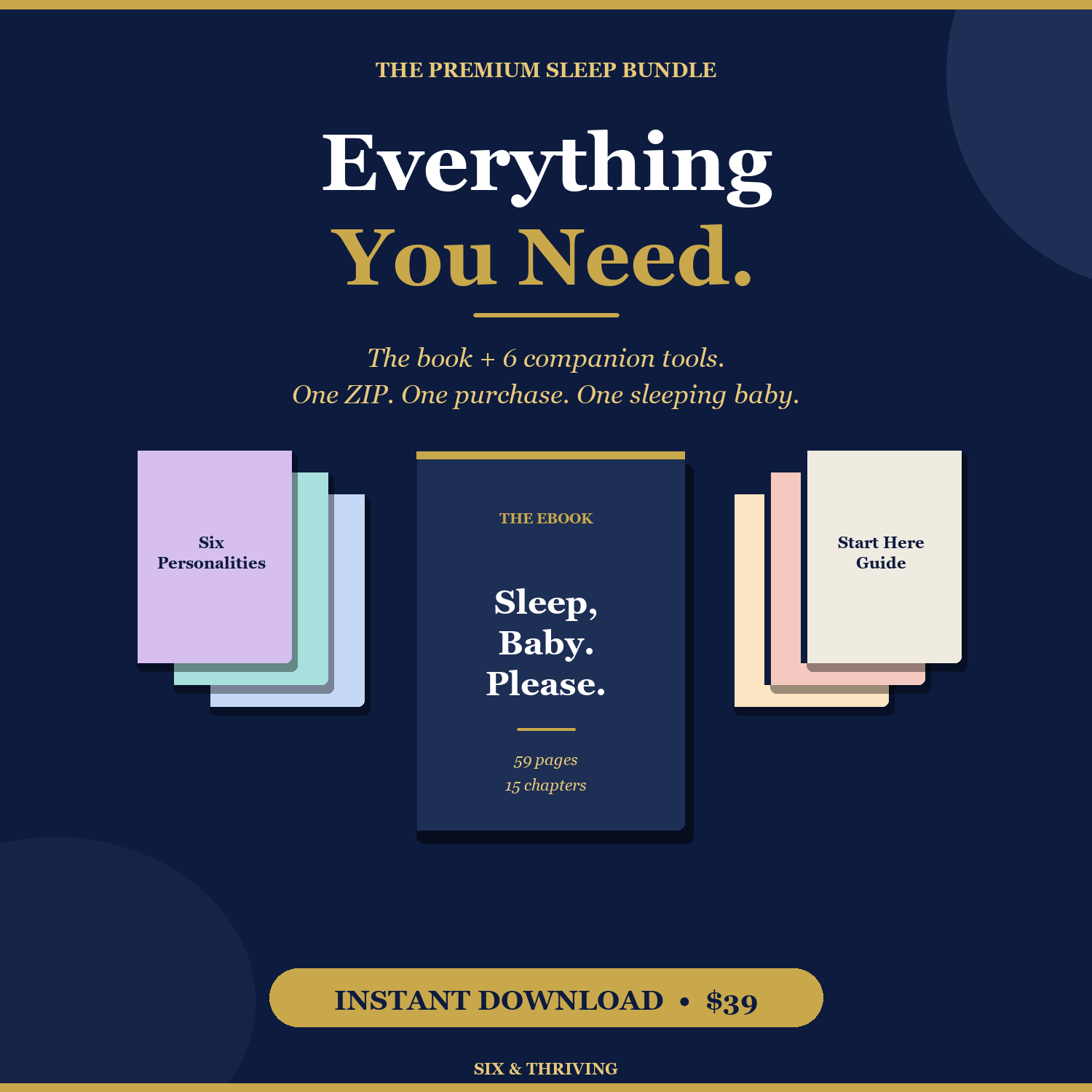 Sleep, Baby. Please. — Premium Bundle