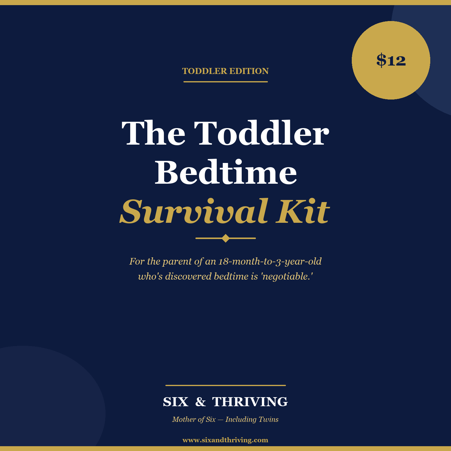 The Toddler Bedtime Survival Kit